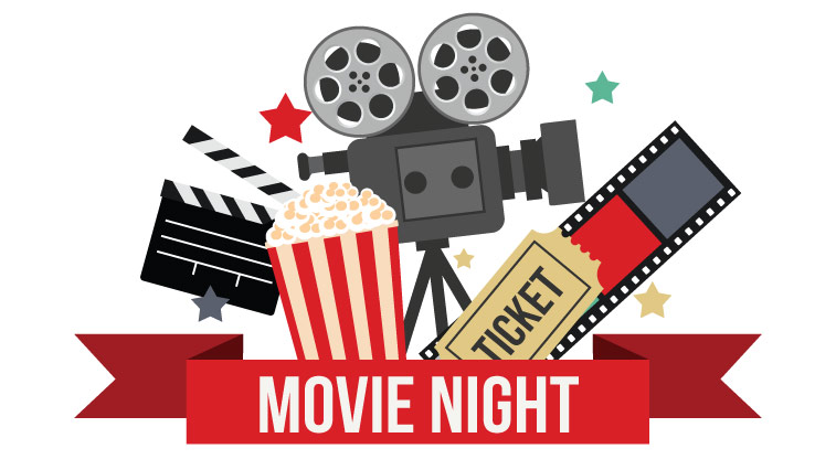 movie night clip art